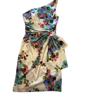 Maggy London One Shoulder Dress